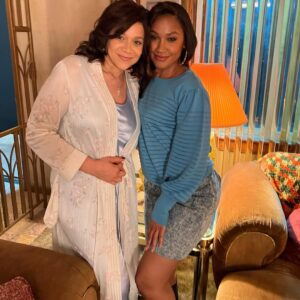 Michole Briana White Instagram - Ladies all the ladies, all the ladies in the house say Owwww! #flashbackfriday #friday #night #blackmafiafridays  @bmfstarz @starz @sydneymitchellofficial @lailadpruitt @realbigmeechmom 😘💨♥️💨♥️☺️