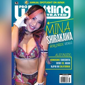 Mina Shirakawa Instagram - #andNEW: PWI’s annual Spotlight on Japan issue features interviews with international stars Mina Shirakawa and @realtakesoup. Plus, WWE x @noah_ghc, heaps of exclusive photos, and more. (Link to order in bio)