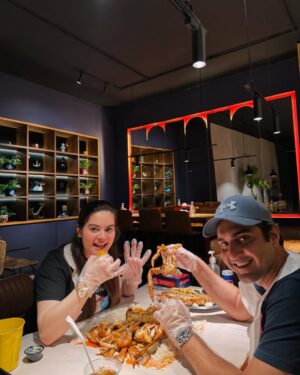 Minal Khan Instagram - Food coma 🦀 🦞 🦐 🦑 🌽 🍚 🐠