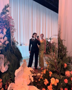 Mintita Wattanakul Instagram - huge congrats to this beautiful couple🤍 @woodyandote #wandolandoflove