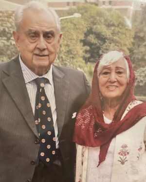 Mira Sethi Instagram - I never saw her in self-pitying postures, never saw her hunched or slouched, complaining about her fate. She had agency, and she used it—from creating the recipe for Mitchell’s Chilli Garlic sauce and despatching it to the factory, to helping the unemployed find employment, to very successfully blackmailing me: “Promise me you’ll get married before I die.” 

Up until the day she died, she took her eyebrow pencil and drew a sharp crescent over her brows; she doused herself - her kameez and her chiffon dupattas - in perfume. A couple of months before she passed away, I walked into her room to find her lifting her arms up and down, up and down, exactly as her physiotherapist had recommended. She was visibly frail now, but she was determined to fight. It moved me to tears — her will to live, her insistence on her own dignity, the formidable struggle of mind over matter. 

Bibi was a force. Just as inter-generational trauma is real, so is inter-generational resilience, should you wish to cultivate it. 

When she passed away, my cousin texted me. “How are you feeling?” she asked. “The end of an era,” I said. 

My dearest Bibi, I will remember you swimming placidly in a crochet cap in a tubewell-filled pool; annihilating me in Rummy; telling me, when I got married, how thrilled you were because Bilal’s parents were “good, kind people”; squeezing my hand, when your health was failing, to repeatedly tell me: “I love you very much.” 

The trend these days is for women to model vulnerable strength (as opposed to no-nonsense strength). What we don’t realise, what we so take for granted, is that it took generations upon generations of more masculine-coded engagement, to get to a place where we now have the luxury of talking endlessly about “our traumas.”

To my dear Bibi who came of age in the 50s: thank you for your strength. I didn’t understand it until I was forced to confront its absence in my own life.