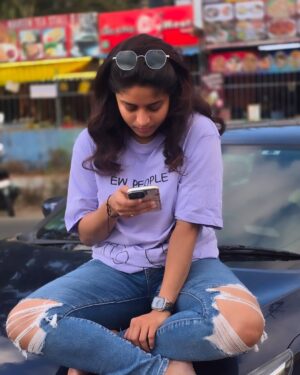 Mithra Kasthurirangan Instagram - DONE WITH PEOPLE 😇🙌🏻

Tees - @wyd_wearyourdesign