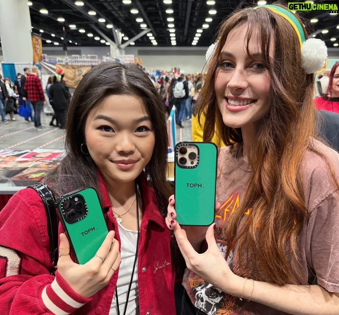 Miya Cech - 16.1K Likes - thank you @fanexpovancouver for letting me crash my first convention! i had a blast meeting fans (you guys are real ones for recognizing me 🥹) and hanging with @gordoncormier_official and @michaelamostly. honestly couldn’t ask for a better toph 1.0 to show me the ropes and welcome me into this fandom. this avatar family is everything. love you so much and can’t wait to see you soon! we are melon lord! 💚🫶