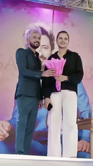 Mizna Waqas Instagram - Thnku so much @qaisar_baloch4 for inviting me as a guest it was a wonderful experience May ALLAH give u more n more n more success.