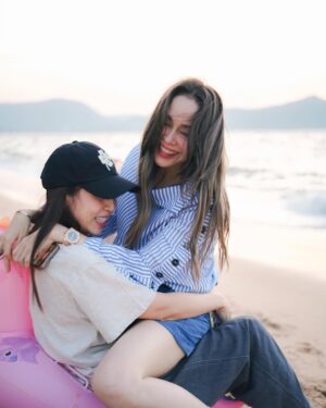 Myria Benedetti Instagram - เหตุการณ์ดญ.แอน นัท กิ๊ก มาเที่ยวทะเลค่ะ✨🥰😂😅