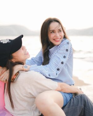 Myria Benedetti Instagram - เหตุการณ์ดญ.แอน นัท กิ๊ก มาเที่ยวทะเลค่ะ✨🥰😂😅