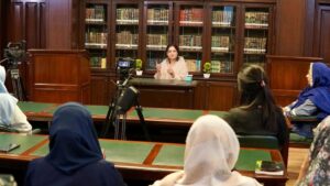Nadia Jamil Instagram - Sandbox, in collaboration with Al-Mawrid Women Society, successfully organized an insightful and thought-provoking session on "The Power of Vulnerability: Turning Pain into Power" in honor of International Women’s Day . The session featured the esteemed Nadia Jamil—renowned actress, women’s rights activist, and certified NLP & mBIT coach—who shared her wisdom on the importance of embracing vulnerability as a source of strength and transformation. 

The discussion provided a safe space for meaningful dialogue, sparking new perspectives on resilience, empowerment, and the power of personal narratives in overcoming adversity. Participants engaged in a deeply reflective conversation on how embracing our struggles can pave the way for personal growth and societal change. 

We are grateful to all those who joined us and contributed to this enriching discussion. Here’s to continuing conversations that inspire change and empower individuals to turn pain into power. 

#ThePowerOfVulnerability #TurningPainIntoPower #InternationalWomensDay #EmpowermentThroughDialogue #MentalHealthAwareness