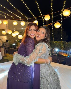 Nagma Mirajkar Instagram - sangeet night was so much fun and the set up was so dreammyyy 🥹 missing everyone 💜

wearing: @asbaabofficial 
👠: @pabishfootwears