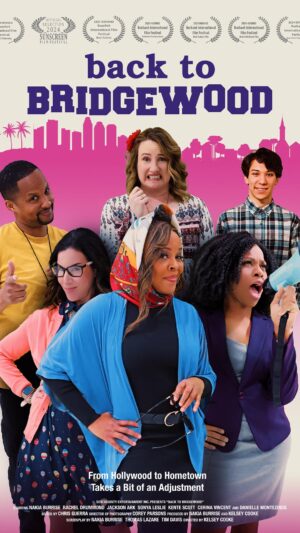Nakia Burrise Instagram - 🎉THIS JUST IN🎉  Back to Bridgewood will premiere next Tuesday, March 4th on…🎉

Apple TV.  INDEMAND
Google.  Amazon
Vubiquity.  Dish
DirecTV.  Fandango
Hoopla

➡️ Starring : Nakia Burrise, Jackson Ark, Rachael Drummond, Jason Faunt, Cerina Vincent, Sonya Leslie, Kente Scott, Danielle Montezinos

➡️ Directed By: Kelsey Cooke

➡️ Take home a copy of the movie for your home library. 

Purchase a DVD: www.nakiaburrise.com

Please set a reminder and watch this fun, heartwarming comedy on your favorite platform. The movie will be available for rent on the platform.

Synopsis: Back to Bridgewood- A privileged sitcom star, wakes from a three-month coma to find her Hollywood life gone. Forced to return to her hometown, she rediscovers the power of friendship, faith, and resilience in unlikely settings, encountering an enigmatic student whose wisdom offers unexpected guidance.  This heartwarming comedic tale is about rebuilding life’s ups and downs, one courageous step at a time.

#backtobridgewood #funny #inspirationalcomedy #nakiaburrise #cerinavincent #jasonfaunt #family #fun #powerrangers #yellowpowerranger