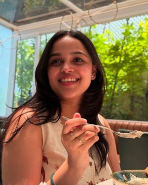 Nakshatra Murthy Instagram - Cafe with Viyaan for the first time ♥️🪬🧿