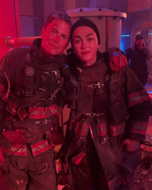 Natacha Karam Instagram - I keep trying to get myself to make a ‘goodbye Marjan’ post but it’s too hard to attempt to distill 5 years and 72 episodes into one carousel .. instead here’s some pics from season 5 - mostly the finale episode. My life has changed immeasurably since starting this job. The amount of grief I feel that it’s over is directly proportional to the amount of love and gratitude I have for everyone I worked with. What a journey. The ups, downs and everything in between. The 126 is truly forever in my heart- I’ve made friends that will last a lifetime and have had so much fun doing it. I count my lucky stars for the day the audition for 911 Lonestar landed in my inbox. Thank you for all your support - thank you for watching, thank you for your kind words over the last 5 years. Whatever I do next it will be my honour to keep sharing my journey with you all.❤️