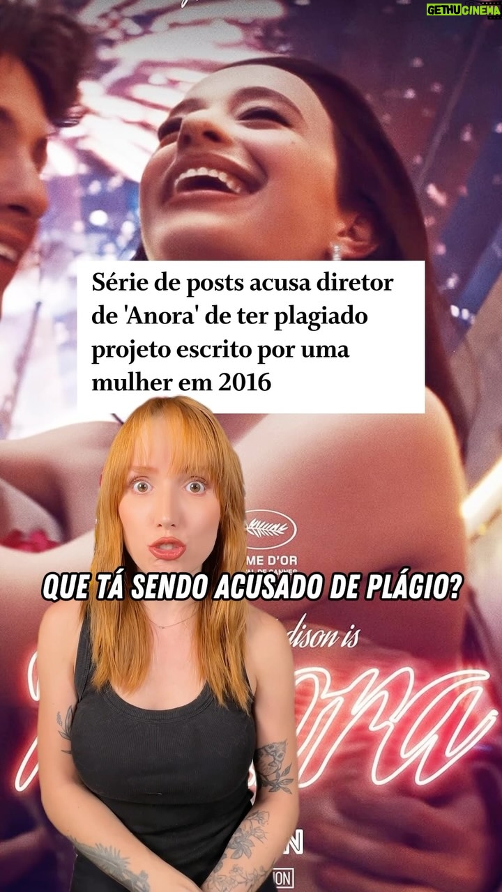 Natalia Kreuser - 2.4K Likes - O diretor de #Anora, Sean Baker, está sendo acusado de plágio. Entenda! #oscar #oscars (Fontes: Revista Fórum, O Globo)