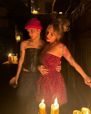 Natalie Alyn Lind Instagram - ❤️‍🔥CORA❤️‍🔥 brought to life by @paul_smenus @_mitchelltravers_ #marianamihaylova 

@markedmenmovie  in theaters today!