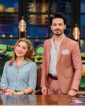Natasha Ali Instagram - #aryzindagi #alatenightshow @ayazsamoo