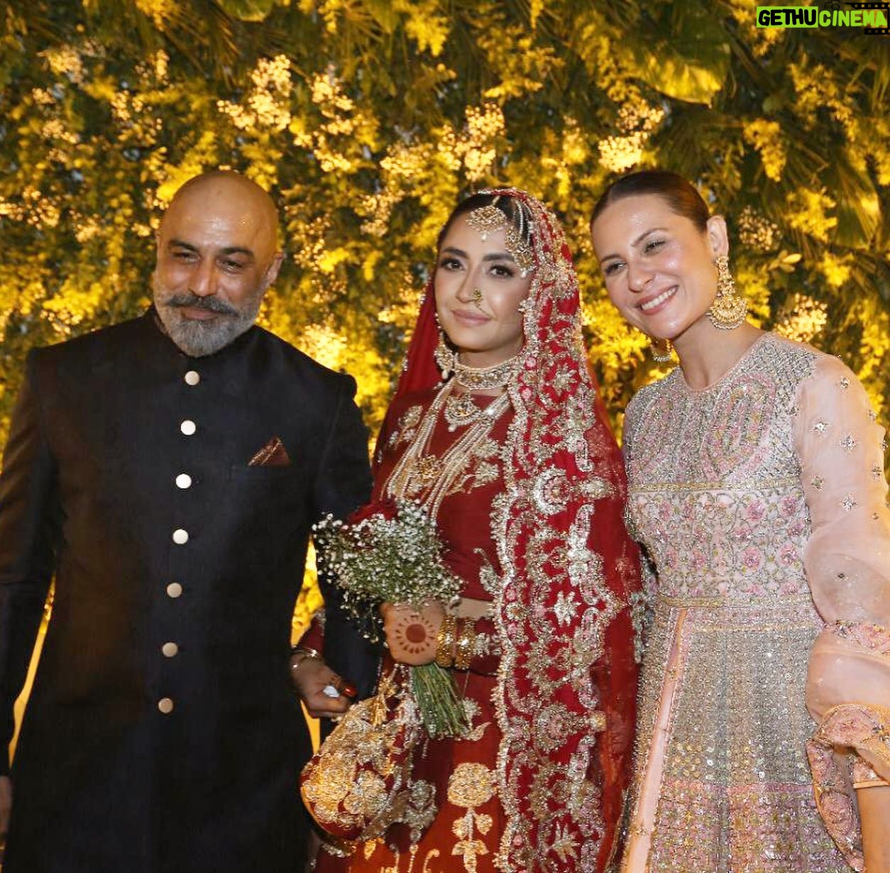 Nausheen Shah - 11K Likes - Zara, my love, You have always been a brave girl who has never been shy to stand for the truth and speak out for what’s right. You are one of the most strongest and resilient women I have known.
Many congratulations on your wedding. Farhan is a great guy and I am sure you two will spend your lifetime in happiness and in love.
Lots of love and duas for you both ❤️
@faran.tahir @ztareen
.
.
#lahore #wedding #mashallah #zara #happiness