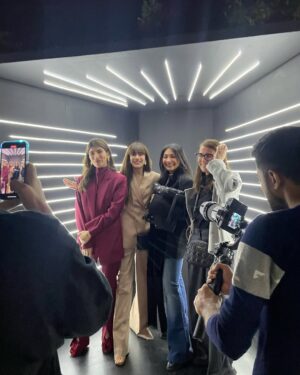 Nausheen Shah Instagram - At the launch of #studiobysyra Congratulations @syrayousuf I am extremely proud of you 🤩🤲❤️