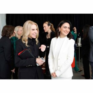 Nazanin Boniadi Instagram - Such an inspiring and empowering day and night, learning from and sharing with trailblazing #women at the @time 2025 Women of the Year Leadership Forum and Gala. 
Congratulations to the extraordinary honorees! And a huge thanks to @jessicasibley, @kellyconniff and the entire TIME team!

Credits:
Makeup: @kirinstagram 
Hair: Mariella @lavitasalonspa 
Gala gown: @carlazampatti 
Gala Jewlery: @levian_jewelry 
Gala evening bag: @kurtgeiger 
Forum outfit: @stjohn 
Forum shoes: @charlesandkeithhh 
Forum jewelry: @kevorkkhatcherian