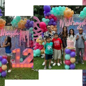 Nia Ramadhani Instagram - Kakak Mikhaa umur 12 sekarang. Teruslah bermimpi besar ya Kak dan jangan pernah takut untuk mengejarnya. Papa sama mama akan selalu ada disini dan mendukung Kakak. We are so proud of you and love you more than anything. May today be full of happiness and wonderful surprises. Happy birthday!
