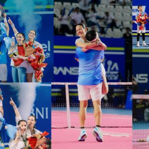 Nia Ramadhani Instagram - LAGI LAGI TENIS INTERNASIONAL bener bener kasih aku pengalaman dan pelajarannn yang besar bgt.. 

Yang pengen banget aku ceritain, Karena saking banyaknya pukulan yang gagal, di babak ke 2, aku sudah sampai di tahap untuk pasrah dan di otak tuh cuma kaya "udah lah jalanin aja udah pasti gak menang juga”

Tapi, Energi yang di tularkan dan teriakan menyemangati aku yang dikasih sama AA @raffinagita1717 akhirnya berhasil memancing aku untuk merubah apa yang udah ada di kepala aku..👏👏👏 Dan benarrr🥳🥳🥳

Dengan bilang sama diri sendiri, "pertandingan BELUM SELESAI🎾🎾 artinya kesempatan masih ada buat kita, dan  kemungkinan untuk bisa menang pun juga bukan hal yang mustahil!"
•
•
•
Win in your mind and you will win in reality.
#lagilagitenisbypertamina