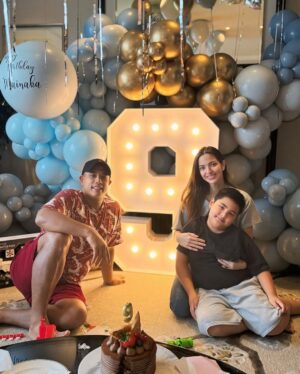 Nia Ramadhani Instagram - Selamat ulang tahun Mainaka❤️ #9thbirthday