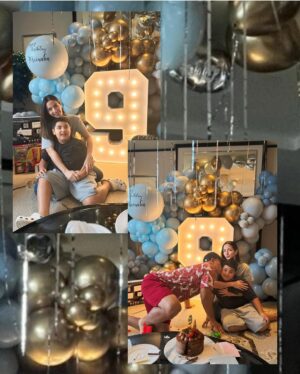 Nia Ramadhani Instagram - Selamat ulang tahun Mainaka❤️ #9thbirthday