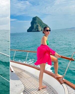 Nia Ramadhani Instagram - Sailing with my family, creating waves of memories.