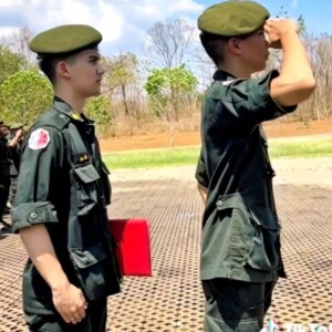 Nicole Theriault Instagram - Closing ceremony and last day CPR exercise. #เขาชนไก่ #รดปี3 #tiggertheriault #nikkitigger @tiggerachira @gnest_official