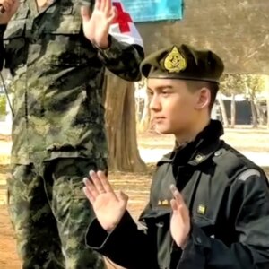 Nicole Theriault Instagram - Closing ceremony and last day CPR exercise. #เขาชนไก่ #รดปี3 #tiggertheriault #nikkitigger @tiggerachira @gnest_official
