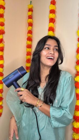 Nidhi Agarwal Instagram - Elevate your wedding season style with perfect hair days! 💁‍♀️✨ Get ready to dazzle using the VEGA Hair Dryer – your ultimate grooming companion for gorgeous, salon-quality looks. 🌟 #WeddingSeasonReady #VegaHairDryer #StyleItYourWay”

#WeddingSeasonGlow
#HairGoalsWithVega
#VegaHairDryerMagic
#BridalHairInspo
#GroomingGameStrong
#WeddingSeasonStyle
#PerfectHairDays
#SalonStyleAtHome
#HairCareEssentials
#VegaForTheWin
#WeddingReadyLook
#BrideTribeBeauty
#HairStylingMadeEasy
#FestiveFashionFix
#StyleItWithVega 🫰✨