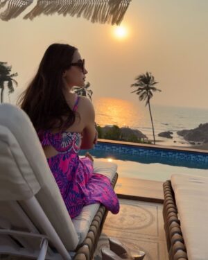 Nikkesha Rangwala Instagram - Favourite month , 🎂 week.  First shoot done ✔️ and looking forward to the rest of the year with so much positivity and love. ❤️ 🧿 

Thank you for your calls, posts,  messages and gifts. Thank you to the ones that made it extra special, you know who you are. 

Location courtesy @clubmahindra #clubmahindravarca 

Your hospitality was impeccable. My friends and me, had a blast.

Soul villa, love the pool. 

@zenogoa definitely the best sunset, lounge vibes. Also amazing food @buzzbetter.india 

@cocoamoga your food and drinks are par excellence.

Goa you are love #goadiaries

📸 @azaincoutinho