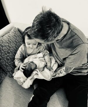 Nina Caprez Instagram - My biggest wish came true:
On February 12, our second daughter “Dune” came healthy to this world.
We’re so grateful that the birth went well and that she has 10 fingers and 10 toes.

I’m once again so impressed by my body’s capacity to switch from climbing 14.a multi pitch to give natural birth. 
@jeremy_bernard_photography is the best partner and daddy and we’re ready to face this new chapter.

Pregnancy and giving birth ✅ 
Let’s move on! 💃🏼 

#gratitude #lovelife