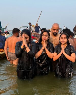 Nithya Das Instagram - Maha kumbh2025 snan