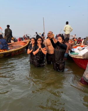 Nithya Das Instagram - Maha kumbh2025 snan