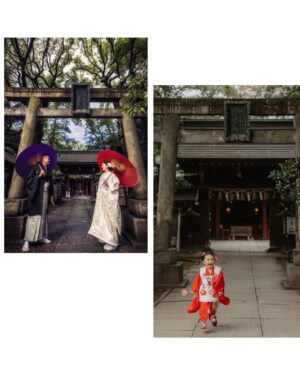 Nonoka Ono Instagram - 七五三のお参りは
結婚式を挙げた赤坂氷川神社に
お願いしました。

同じロケーションで
写真も撮っていただいたので
並べてみたら泣けちゃった🥹✨笑

これからも
みんな仲良くよく笑い、
楽しく歳を重ねていきたいなと
強く思いました。

撮影
@mythel_anniversary 
@mythel__ 

メイク
@kumiko_makeup_hi 

私のお着物
@palwa.3444

#七五三 #3歳七五三 #女の子ママ