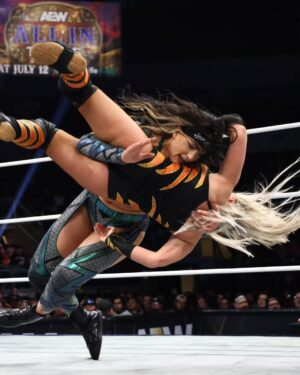 Olivia Kippen Instagram - Could @The_PenelopeFord avenge her Christmas Collision loss to @CallMeKrisStat? | 2/12/25, #AEWDynamite

Watch #AEWDynamite on-demand on @SportsOnMax