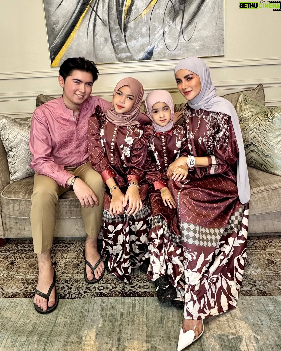 Olla Ramlan - 3 Likes - “Children do not ask to be born into this world, yet they arrive full of wonder, hope, and endless possibilities. It is within the warmth of family that they learn their worth, their dreams take flight, and their hearts find their first understanding of love.”
Our Dress - @vivizubedi @mrsvivi
Happy Eid al-Fitr! 🔥