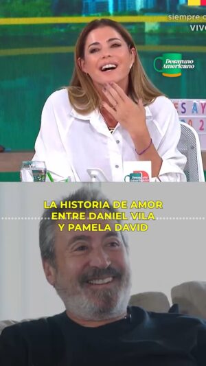 Pamela David Instagram - 💕 La historia de amor entre Daniel Vila y Pamela David

Cc #DesayunoAmericano