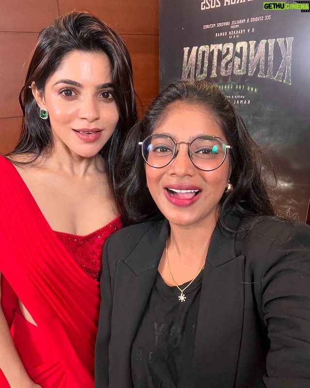 Parvathy Saran - 100.3K Likes - Another Day.. Another Interview with my Favourite Favourite Creator @gvprakash Anna & #DivyaBharathi for #Kingston in
cinema’s March 7 ✨
Also had a very detailed conversation with Director @pushkar.gayatri for #SuzhaTheVortex on @amazonprime Feb 28 ♥️
Interview : @indiaglitz_tamil
