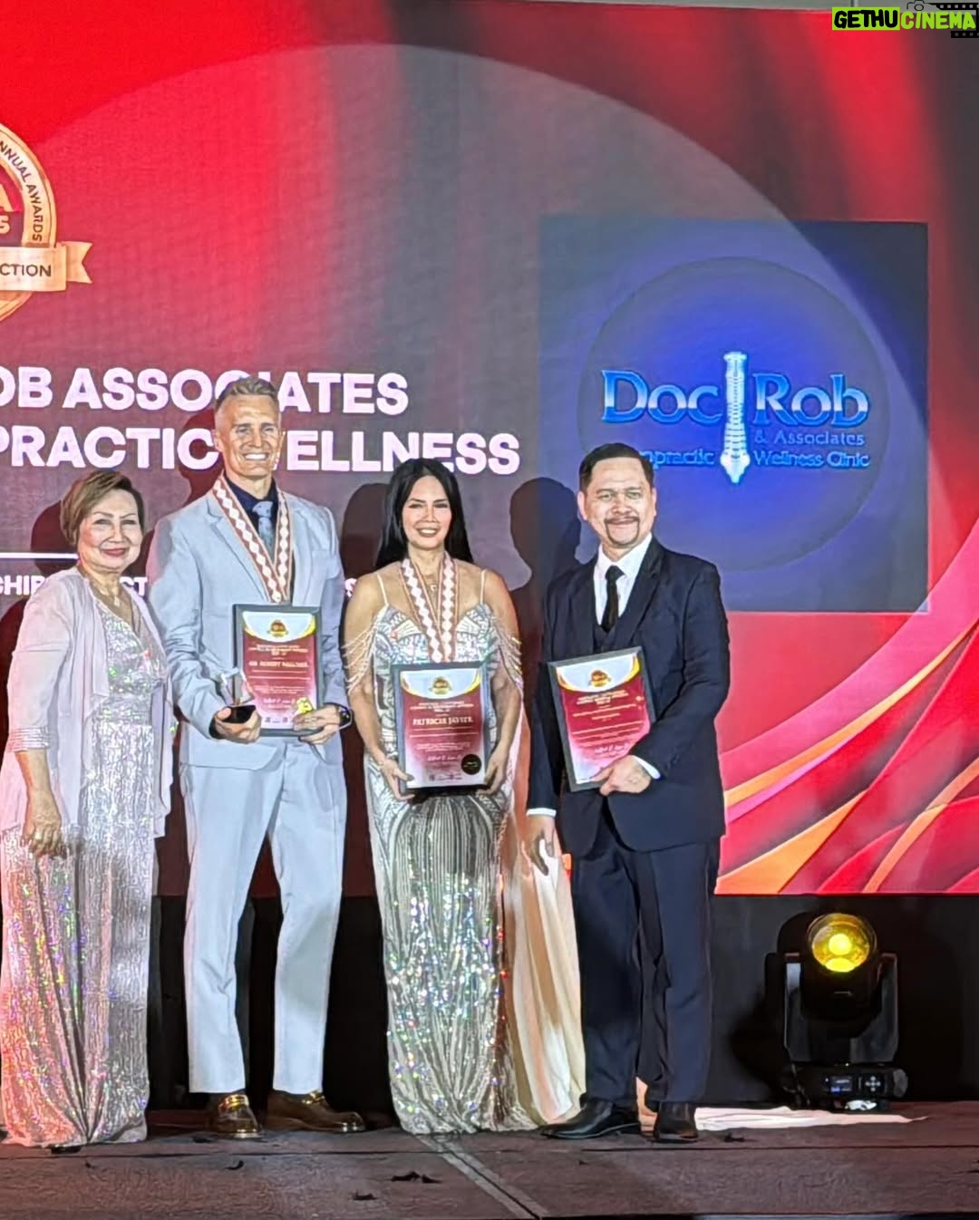 Patricia Javier - 287 Likes - Thank you so much to Tita @asteramoyo , @ricciAng & Sir Wilfredo of National Costumer’s Choice Annual Awards for the recognition @docrobschiropracticclinic @docrob74 & me. It’s a privilege to be recognized our team hard work 😓 we are dedicated to continue giving the world class services for health and wellness. We share this awards to our Doctors and Staff our patients who believe in us. To God be the glory ! #NCCAA #teamefforts #awards #