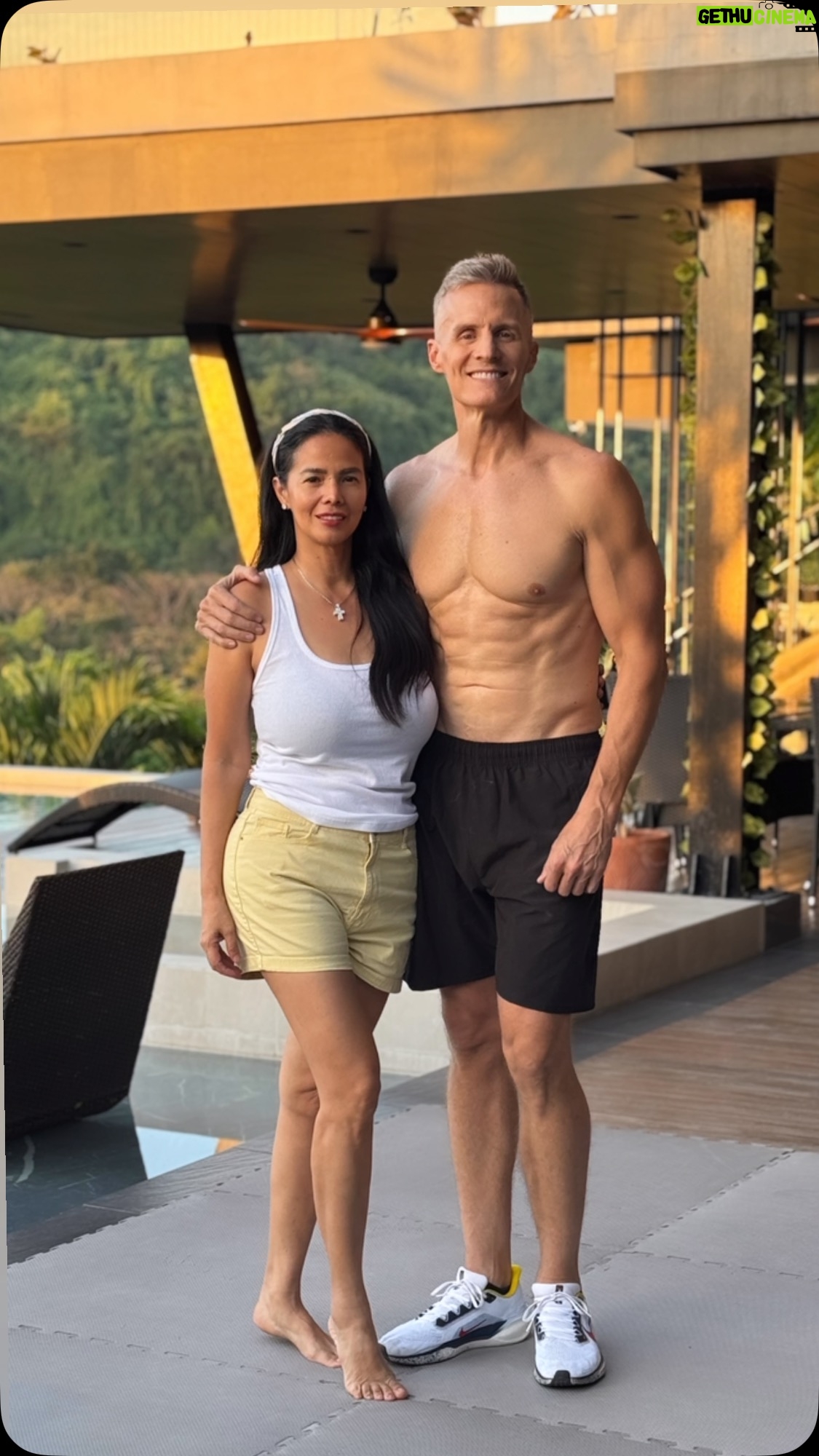 Patricia Javier - 340 Likes - #partnership #partnerforlife❤️💑 #healthiswealth🌳💰💯 @docrob74 @docrobfitness life begins at 50 #centurytunasuperbods @centurytunasuperbods