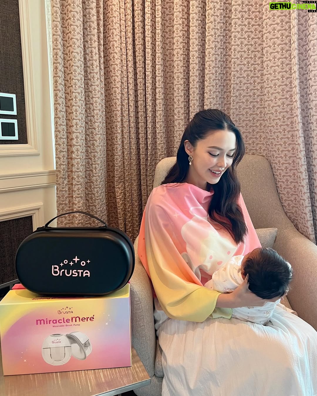 Patricia Tanchanok Good - 3 Likes - ลองเครื่องปั้มนม hands free มาเยอะมาก และขอบอกว่า Brusta Miracle Meré คือตอบโจทย์ที่สุด เครื่องนำหนักเบา พกพาง่าย แถมตอนใช้เสียงเงียบ แล้วไม่ต้องคอยแวะชาร์จระหว่างวัน ☺️💖🏆 แม่สายปั้มhappyสุดๆ