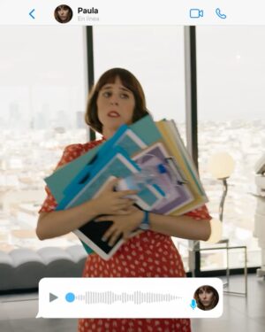 Paula Malia Instagram - El último podcast de #ValeriaNetflix ha llegado en forma de despedida de parte de Diana, Silma, Paula y Teresa ❤️.