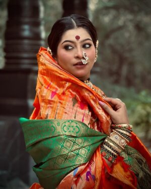 Payal Pati Instagram - महाराणी येसूबाई😍🚩श्री सखी❤️

@makeupartist_nidhi_vilas_patil 
💅- @_nailson.fleek_ @divuu_2507