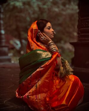 Payal Pati Instagram - महाराणी येसूबाई😍🚩श्री सखी❤️

@makeupartist_nidhi_vilas_patil 
💅- @_nailson.fleek_ @divuu_2507