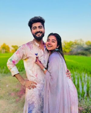 Preethi Sharma Instagram - SRIDHYA ❤️

Happy Holi 🌈🎉🪅🎨🎊🔫 

May this festival be as colourful as your thoughts are 💫
 
@the_prithviraj 

#sridhya #sridhya😍❤️ #sridhyaholicelebration #holi #happyholi #holifestivalofcolours #holivibes🌈2k25❤️💜🧡💛💚💙 #aadhya #psr #zeetelugu #hyd #🧿 #preefam☮️ #preevibes☮️ #preelovesyou☮️