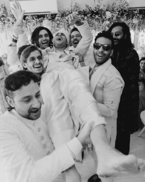 Priya Banerjee Instagram - Surrounded by love 🤍

#priyaKAprateik 🧿

Wedding Curator : Aastha Sharma @aasthasharma from @theweddingstyleproject
Team @dishaalva
Styling and Creative Direction: Aastha Sharma @aasthasharma
@dishaalva

Outfits: Tarun Tahiliani @taruntahiliani 

@khuranajewelleryhouse via @amigos.rizwan

For Priya 
Hair by Aanchal A Morwani @hot.hair.balloon
Make up by Riddhima Sharma @makeupbyriddhima

For Prateik
Makeup- @kajol_kanther
Hair- @kaustubhpevekar

Design & Decor - Bling Mushrooms @blingmushrooms @preet_h_jain

Florals & execution - Bling Mushrooms @blingmushrooms

Event Catering by The Big Zest (@thebigzest) 

Mehndi : Jyoti Chheda @bridalmehndiqueen 

Invitation & Event stationery - @akankshanegidesign @akanksha_negi 

Dessert table design : Pastry chef and founder of Le15. @poojadhingra @le15India

Photography and videos by @thehouseontheclouds 

Wedding and Artist PR : @nidhig14 @planetmediapr