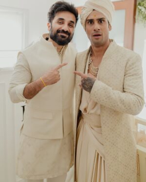 Priya Banerjee Instagram - Surrounded by love 🤍

#priyaKAprateik 🧿

Wedding Curator : Aastha Sharma @aasthasharma from @theweddingstyleproject
Team @dishaalva
Styling and Creative Direction: Aastha Sharma @aasthasharma
@dishaalva

Outfits: Tarun Tahiliani @taruntahiliani 

@khuranajewelleryhouse via @amigos.rizwan

For Priya 
Hair by Aanchal A Morwani @hot.hair.balloon
Make up by Riddhima Sharma @makeupbyriddhima

For Prateik
Makeup- @kajol_kanther
Hair- @kaustubhpevekar

Design & Decor - Bling Mushrooms @blingmushrooms @preet_h_jain

Florals & execution - Bling Mushrooms @blingmushrooms

Event Catering by The Big Zest (@thebigzest) 

Mehndi : Jyoti Chheda @bridalmehndiqueen 

Invitation & Event stationery - @akankshanegidesign @akanksha_negi 

Dessert table design : Pastry chef and founder of Le15. @poojadhingra @le15India

Photography and videos by @thehouseontheclouds 

Wedding and Artist PR : @nidhig14 @planetmediapr