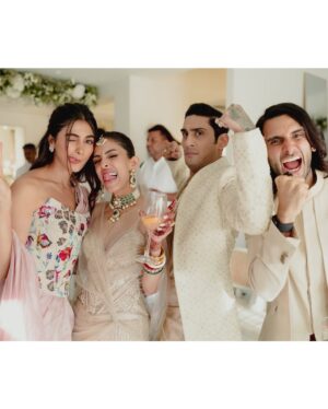 Priya Banerjee Instagram - Surrounded by love 🤍

#priyaKAprateik 🧿

Wedding Curator : Aastha Sharma @aasthasharma from @theweddingstyleproject
Team @dishaalva
Styling and Creative Direction: Aastha Sharma @aasthasharma
@dishaalva

Outfits: Tarun Tahiliani @taruntahiliani 

@khuranajewelleryhouse via @amigos.rizwan

For Priya 
Hair by Aanchal A Morwani @hot.hair.balloon
Make up by Riddhima Sharma @makeupbyriddhima

For Prateik
Makeup- @kajol_kanther
Hair- @kaustubhpevekar

Design & Decor - Bling Mushrooms @blingmushrooms @preet_h_jain

Florals & execution - Bling Mushrooms @blingmushrooms

Event Catering by The Big Zest (@thebigzest) 

Mehndi : Jyoti Chheda @bridalmehndiqueen 

Invitation & Event stationery - @akankshanegidesign @akanksha_negi 

Dessert table design : Pastry chef and founder of Le15. @poojadhingra @le15India

Photography and videos by @thehouseontheclouds 

Wedding and Artist PR : @nidhig14 @planetmediapr