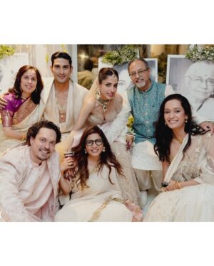 Priya Banerjee Instagram - Surrounded by love 🤍

#priyaKAprateik 🧿

Wedding Curator : Aastha Sharma @aasthasharma from @theweddingstyleproject
Team @dishaalva
Styling and Creative Direction: Aastha Sharma @aasthasharma
@dishaalva

Outfits: Tarun Tahiliani @taruntahiliani 

@khuranajewelleryhouse via @amigos.rizwan

For Priya 
Hair by Aanchal A Morwani @hot.hair.balloon
Make up by Riddhima Sharma @makeupbyriddhima

For Prateik
Makeup- @kajol_kanther
Hair- @kaustubhpevekar

Design & Decor - Bling Mushrooms @blingmushrooms @preet_h_jain

Florals & execution - Bling Mushrooms @blingmushrooms

Event Catering by The Big Zest (@thebigzest) 

Mehndi : Jyoti Chheda @bridalmehndiqueen 

Invitation & Event stationery - @akankshanegidesign @akanksha_negi 

Dessert table design : Pastry chef and founder of Le15. @poojadhingra @le15India

Photography and videos by @thehouseontheclouds 

Wedding and Artist PR : @nidhig14 @planetmediapr