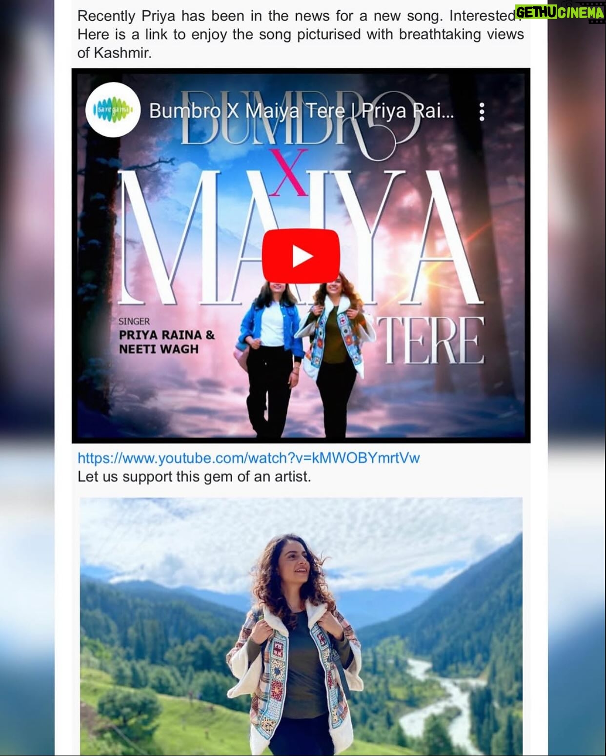 Priya Raina - 777 Likes - Bookmarking some specials from 2024 📌 ❤️

#EternallyGrateful #2024wrapped #ThankYouUniverse 🙏🔱